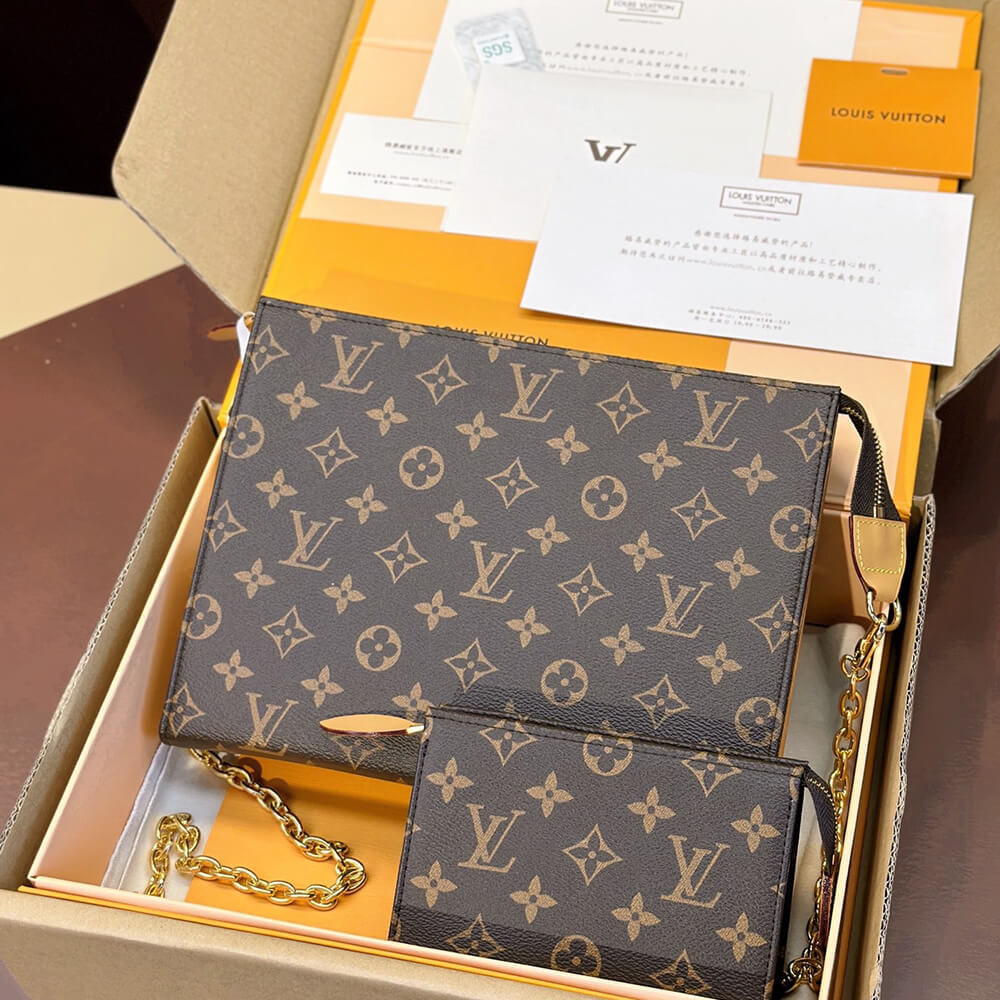 LV Toiletry Pouch On Chain