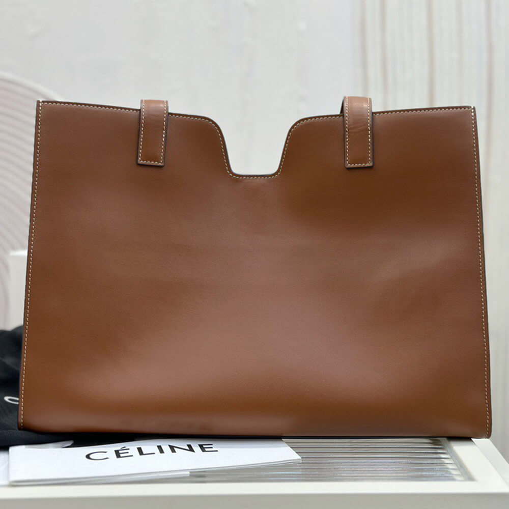 ce**e cabas 16 in S*pple smooth calfskin