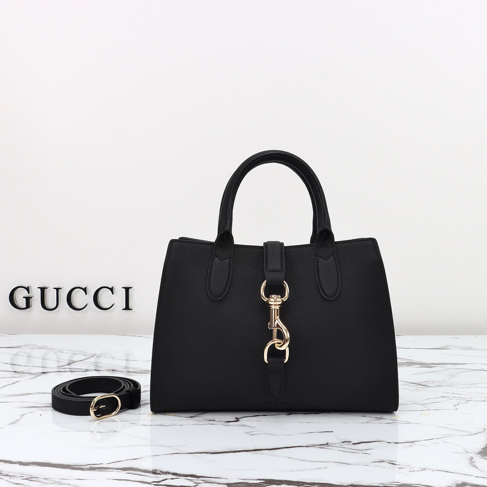 G*u*i small tote bag with hook closure