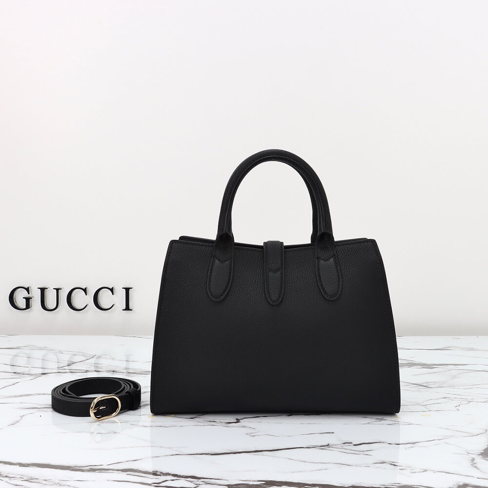 G*u*i small tote bag with hook closure
