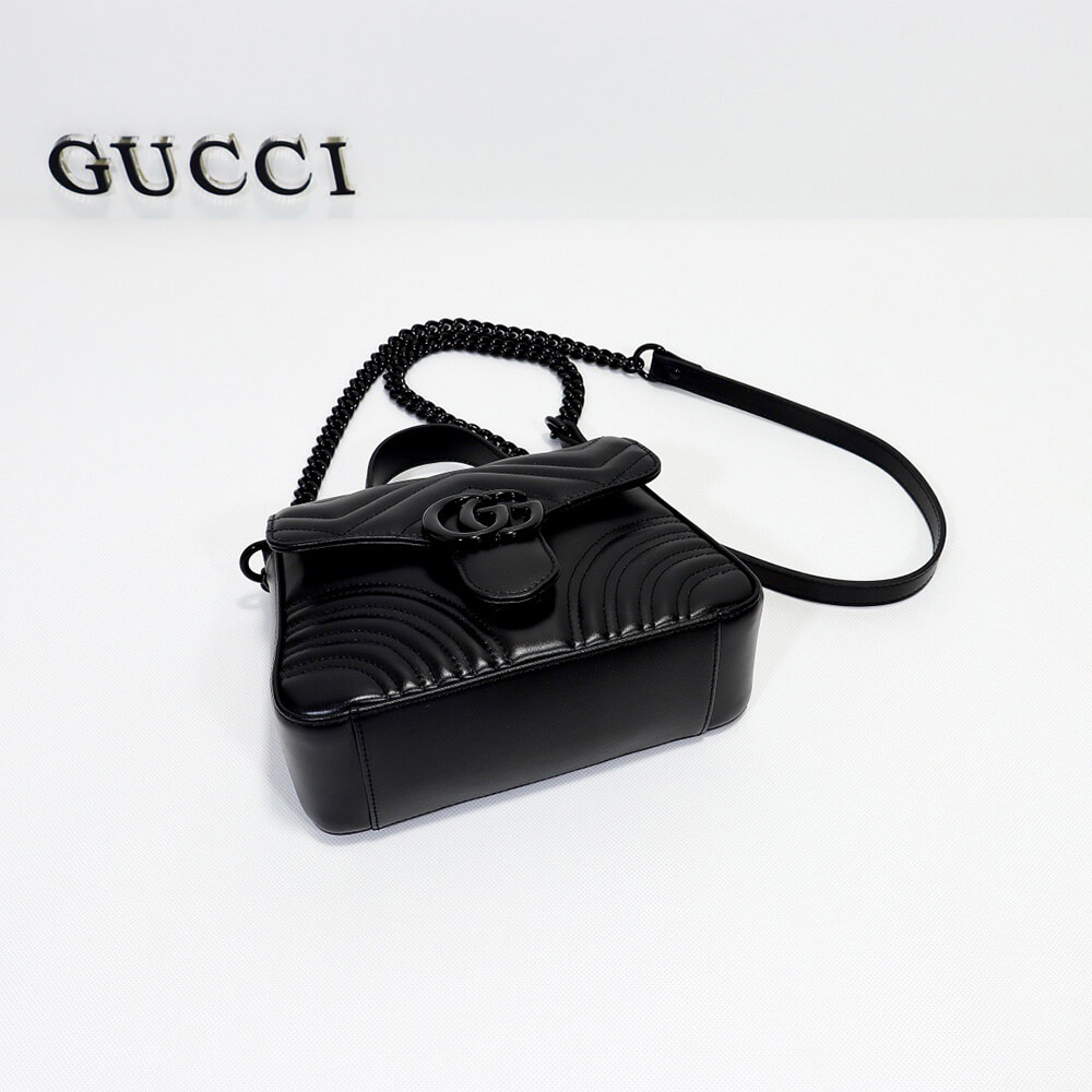 GG MARMONT MINI TOP HANDLE BAG