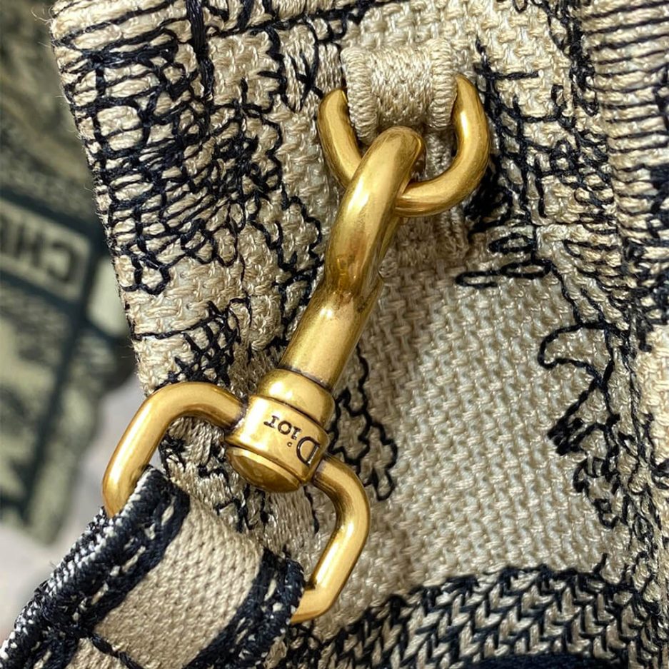 mini vertical D*or book tote